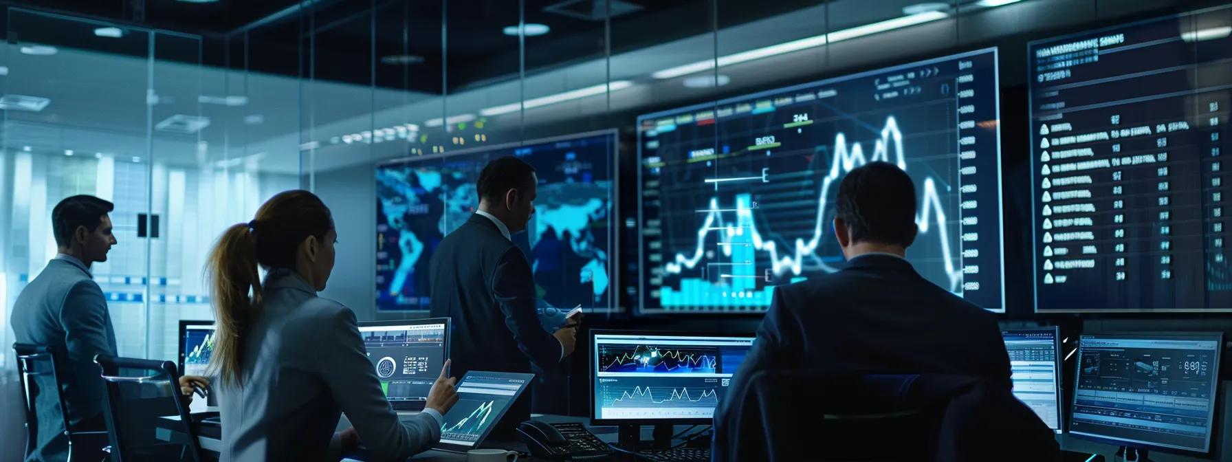 a sleek, modern office space features a diverse group of professionals engaged in a dynamic strategy session, analyzing financial charts and documents related to qualified small business stock, with a large screen displaying tax benefits prominently in the background.