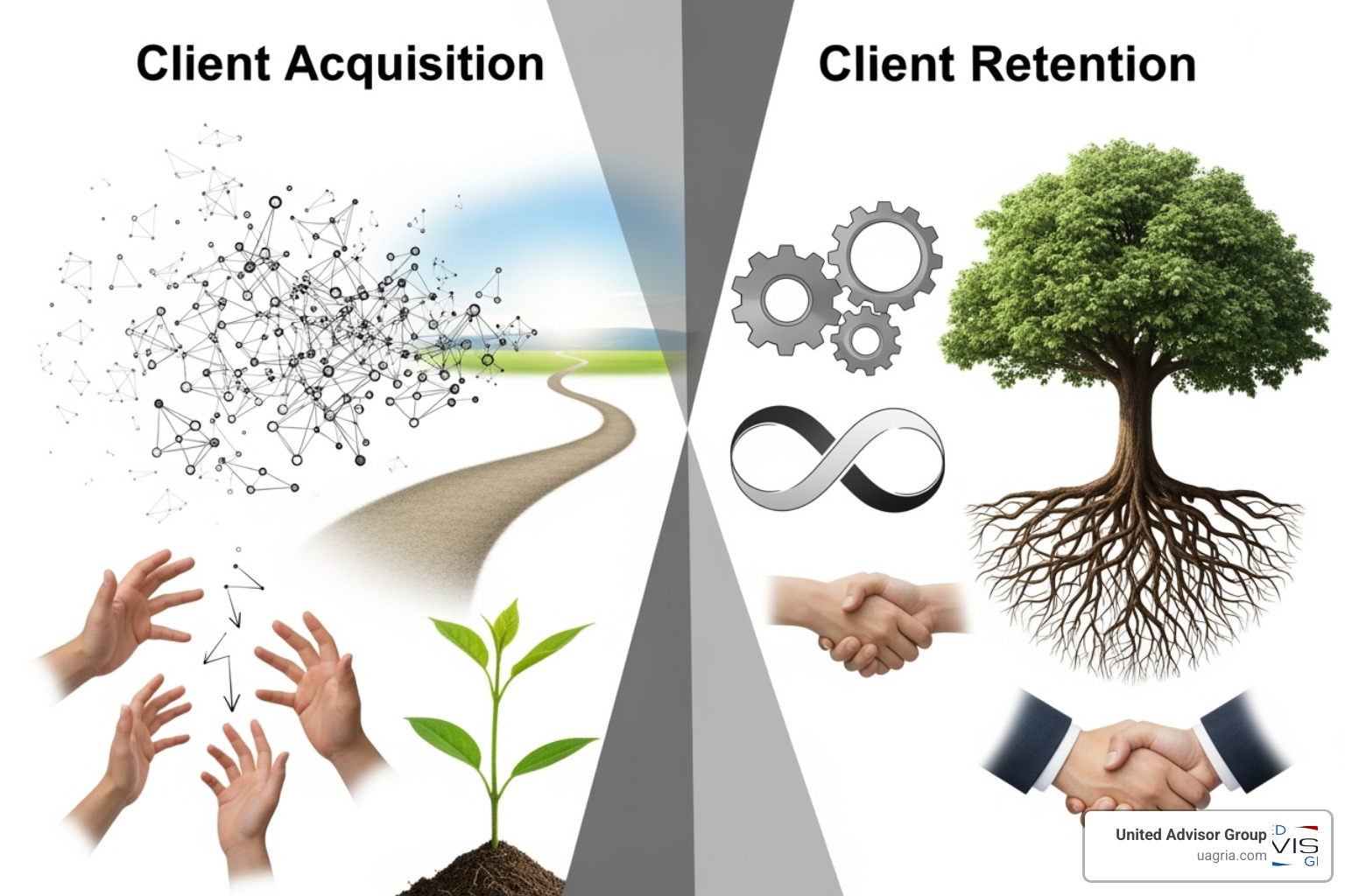 TABLE comparing key metrics for client acquisition vs. client retention - Expand client base TABLE comparing key metrics for client acquisition vs. client retention - Expand client base