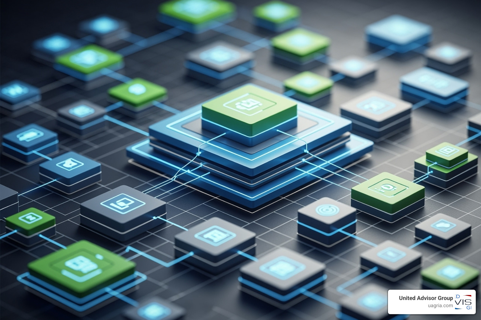 a diagram illustrating an integrated technology stack for financial advisors - Integrated financial solutions a diagram illustrating an integrated technology stack for financial advisors - Integrated financial solutions