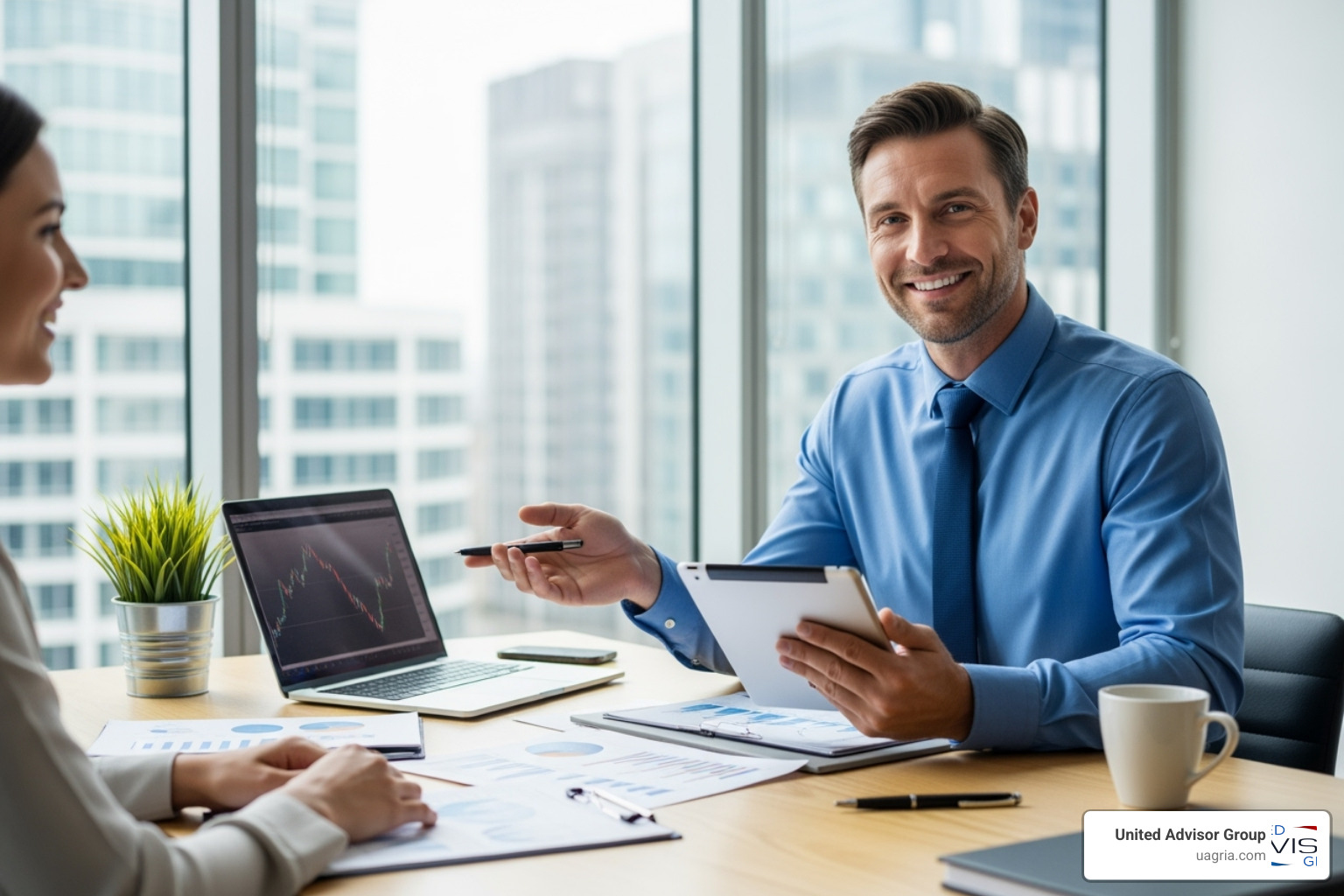 A graph showing potential income growth over time for an independent advisor - independent financial advisor jobs A graph showing potential income growth over time for an independent advisor - independent financial advisor jobs
